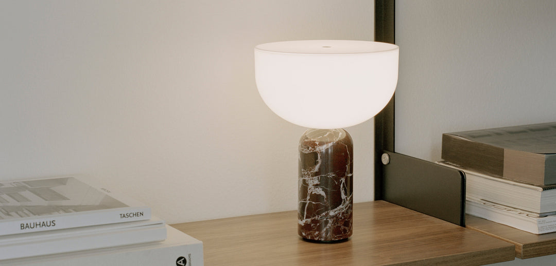 Oppladbare portable bordlamper