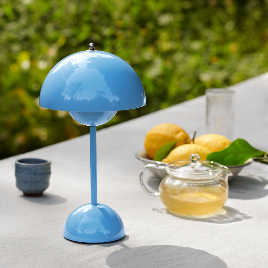 Oppladbare bordlamper
