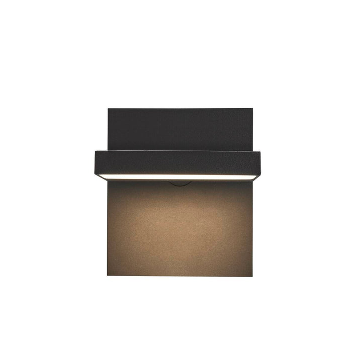 Abridor vegglampe utendørs 12W 3000/4000 kelvin IP55-Utebelysning vegg opp og ned-Slv-Antrasitt-slv-1002989-Lightup.no