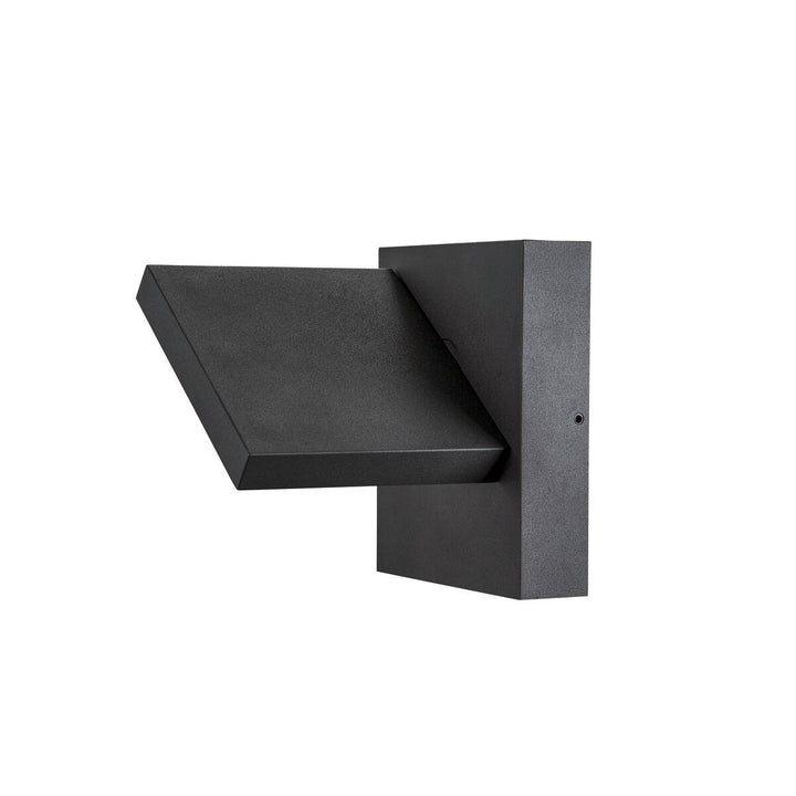 Abridor vegglampe utendørs 12W 3000/4000 kelvin IP55-Utebelysning vegg opp og ned-Slv-Antrasitt-slv-1002989-Lightup.no
