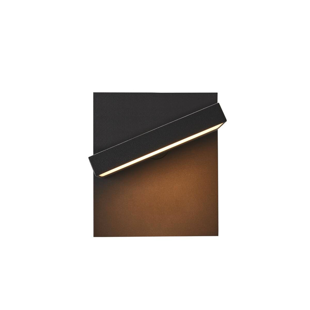 Abridor vegglampe utendørs 12W 3000/4000 kelvin IP55-Utebelysning vegg opp og ned-Slv-Antrasitt-slv-1002989-Lightup.no