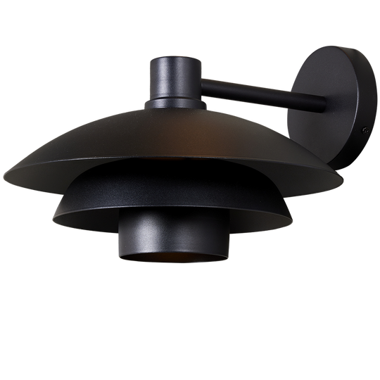 Algarve mini vegglampe utendørs IP44-Utebelysning vegg klassisk-Ms - belysning-Svart-9400000260-Lightup.no