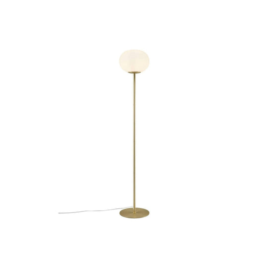 Alton gulvlampe-Gulvlamper-Nordlux-Messing / Hvit-2010514001-Lightup.no