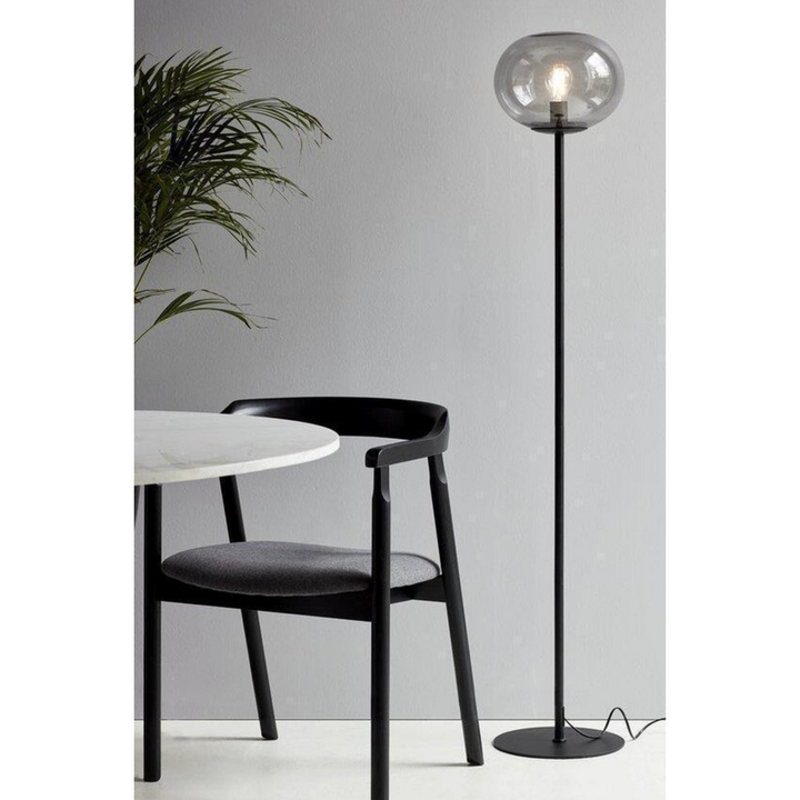 Alton gulvlampe-Gulvlamper-Nordlux-Svart / Røyk-2010514047-Lightup.no