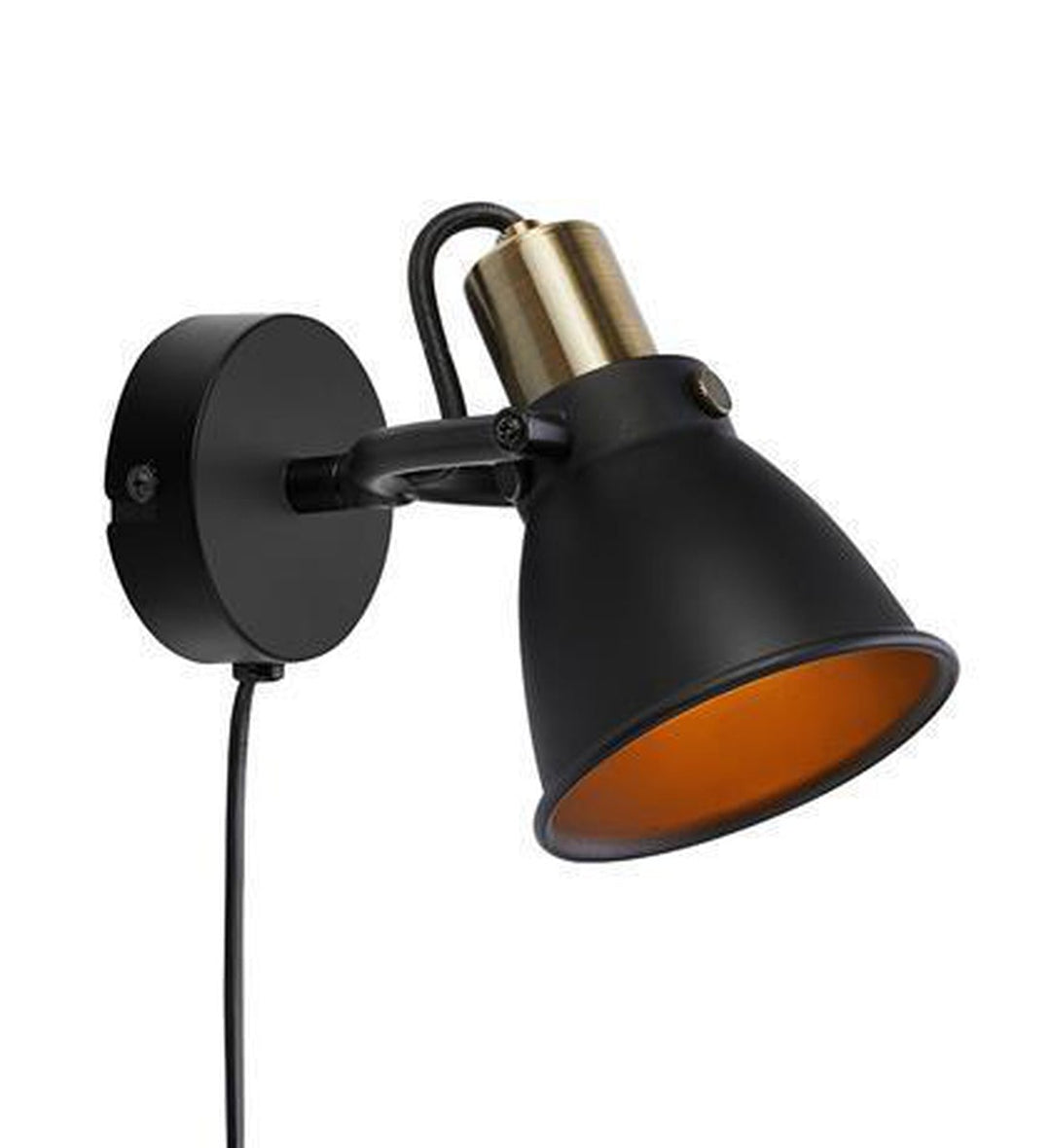 Alton vegglampe - Svart - Svart-Vegglamper-Marksløjd-Svart-Mrk-107856-Lightup.no