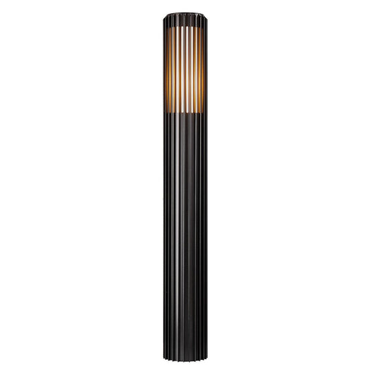 Aludra 95 pullert seaside IP44-Utebelysning pullert-Nordlux-Svart-2118038203-Lightup.no