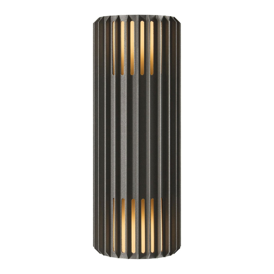 Aludra dobbel vegglampe seaside IP54-Utebelysning vegg opp og ned-Nordlux-Svart-2418121203-Lightup.no