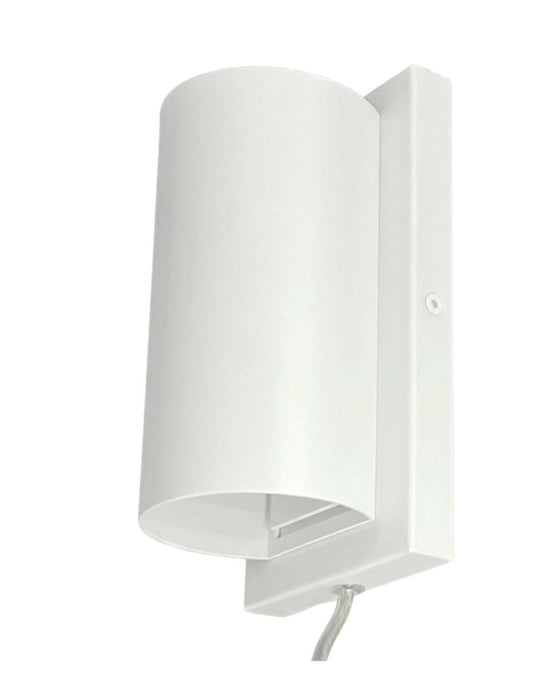 Argo K2 vegglampe opp/ned lys-Vegglamper-NorDesign-Hvit-060110206-Lightup.no