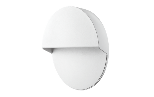 Arlon round vegglampe utendørs 10W 2700 Kelvin IK10 IP65 - Dimbar-Utebelysning vegg opp og ned-Sg Armaturen As-Hvit-3133990-Lightup.no