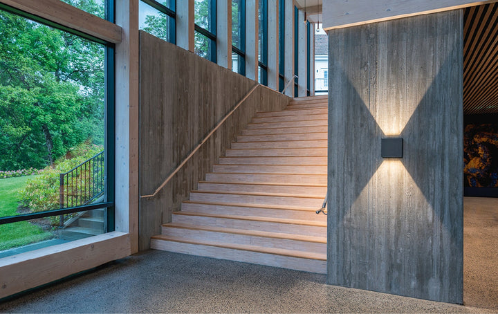 Artes Midi vegglampe opp/ned utendørs 32W 2700K Dimbar-Utebelysning vegg opp og ned-Sg Armaturen As-Svart-3100445-Lightup.no
