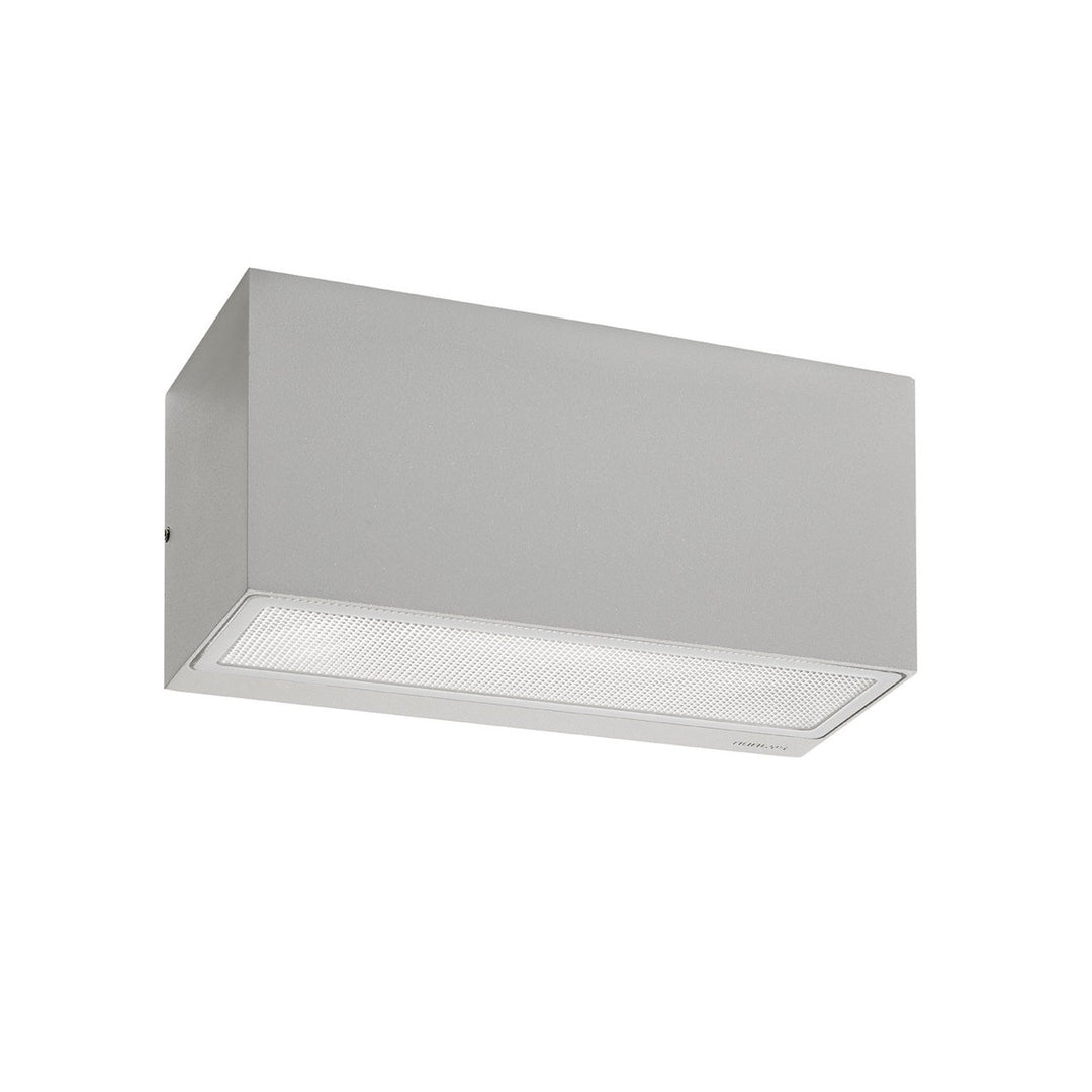 Asker 1511 8W LED ned lys-Utebelysning vegg opp og ned-Norlys-Aluminium-3185577-Lightup.no