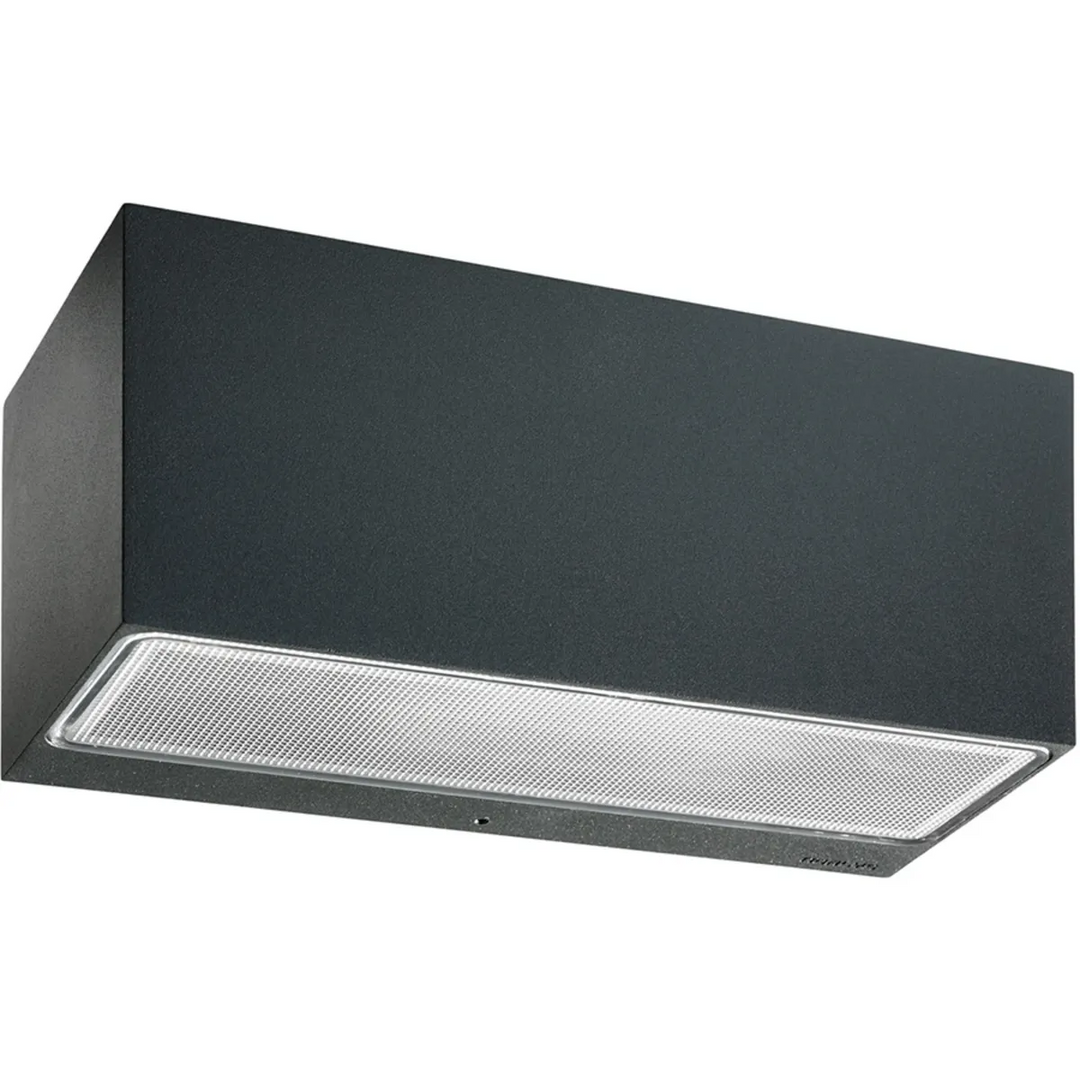 Asker big 8,3W LED-Utebelysning vegg opp og ned-Norlys-Grafitt-3101751-Lightup.no
