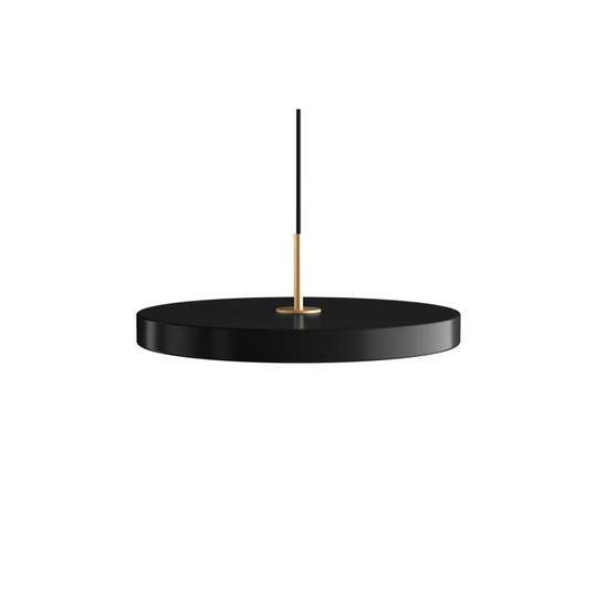 Asteria Plus mini Ø31-Takpendler-Umage-Svart-Messing-2293-Lightup.no