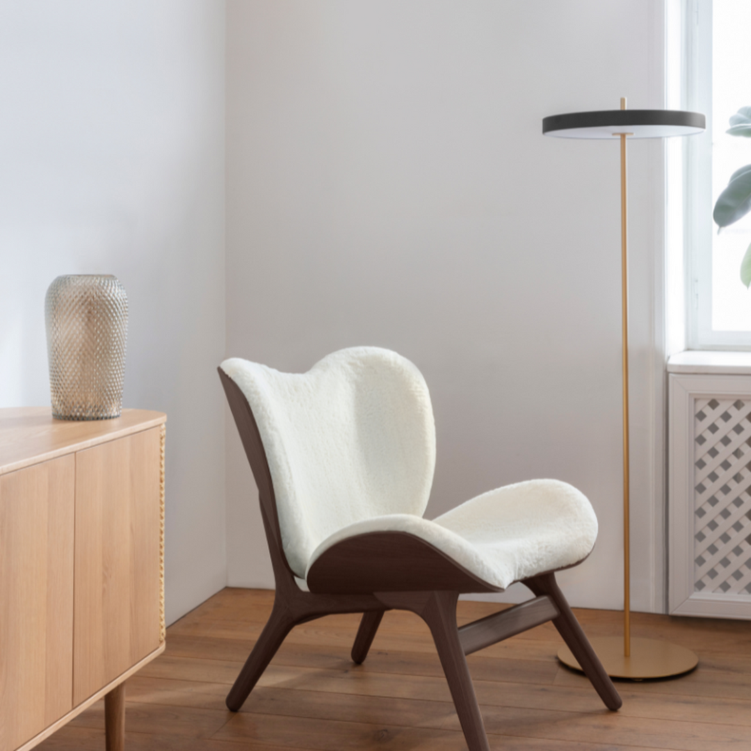 Asteria gulvlampe - Svart-Gulvlamper-Umage-2340-Lightup.no