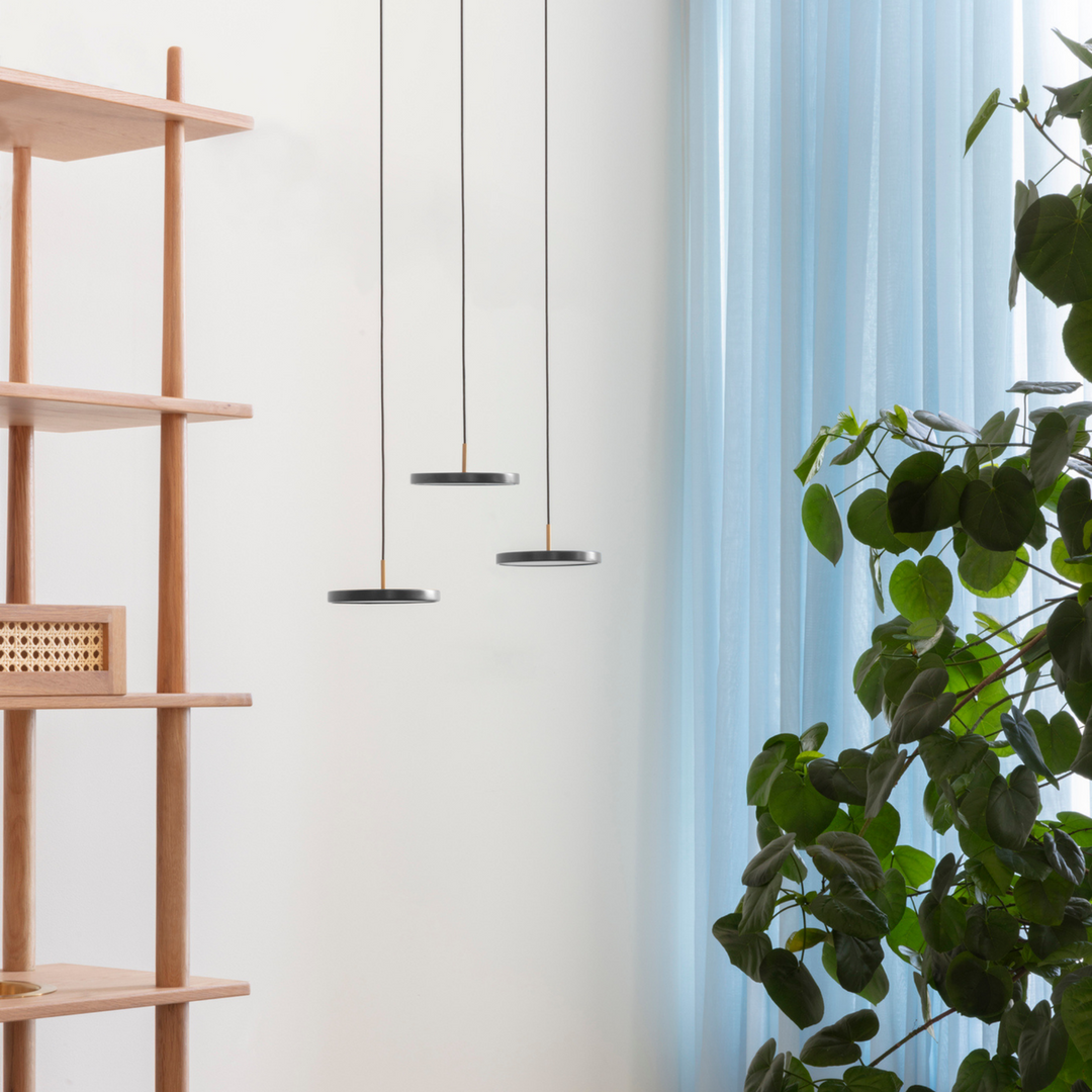 Asteria micro pendel-Takpendler-Umage-Antrasitt-2404-Lightup.no