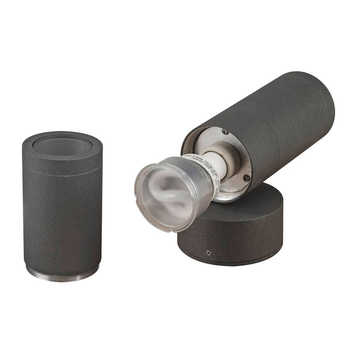 Astina vegglampe utendørs opp/ned IP44-Utebelysning vegg opp og ned-Slv-Antrasitt-slv-228775-Lightup.no