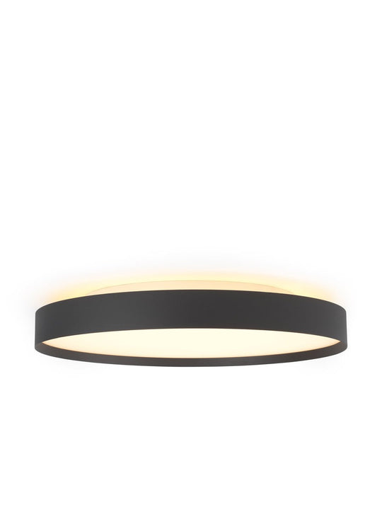 Backlight Plafond 50 cm 3-step dim 48W 3000 Kelvin-Taklamper-Halo Designs-Svart-5705639746484-Lightup.no