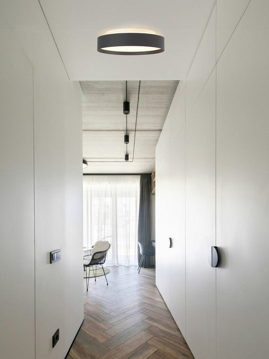 Backlight Plafond 50 cm 3-step dim 48W 3000 Kelvin-Taklamper-Halo Designs-Svart-5705639746484-Lightup.no