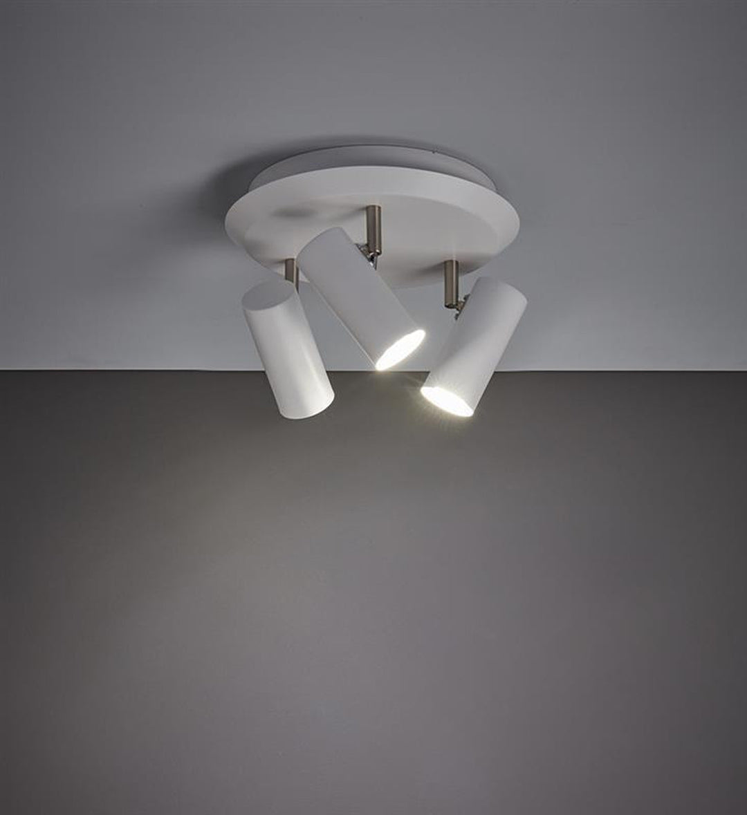 Barcelona taklampe hvit 3 spotter - Hvit-Taklamper-Marksløjd-Hvit-Mrk-107349-Lightup.no
