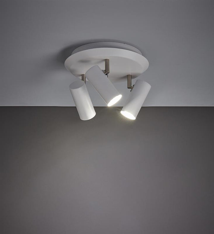 Barcelona taklampe hvit 3 spotter - Hvit-Taklamper-Marksløjd-Hvit-Mrk-107349-Lightup.no