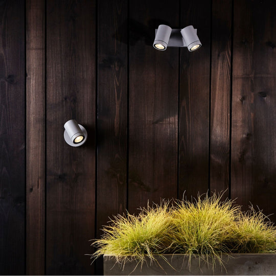 Bayville dobbel Spot - Svart-Utebelysning vegg opp og ned-Astro Lighting-Svart-Asg__1401018-Lightup.no