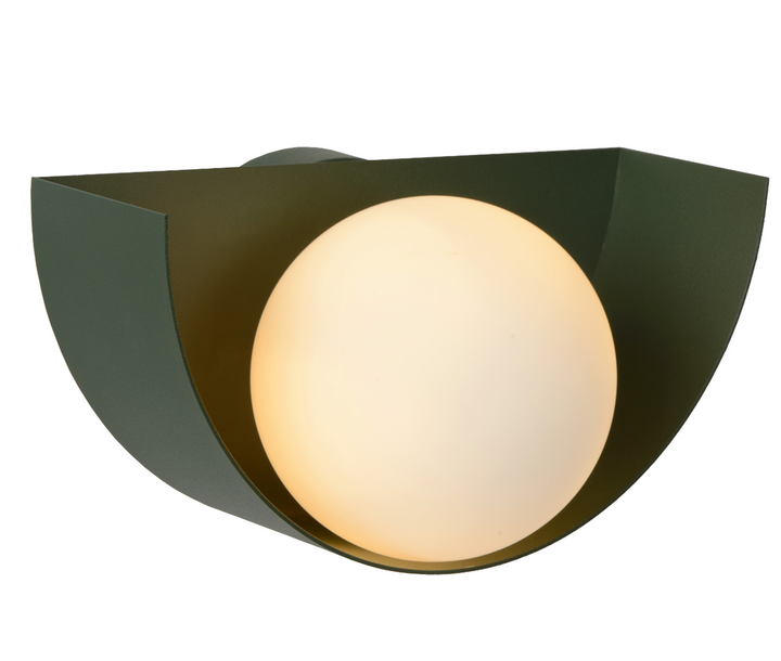 Benni vegglampe - Grønn-Vegglamper-Lucide-Grønn-LC45201/01/33-Lightup.no