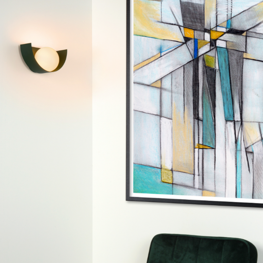 Benni vegglampe - Grønn-Vegglamper-Lucide-Grønn-LC45201/01/33-Lightup.no