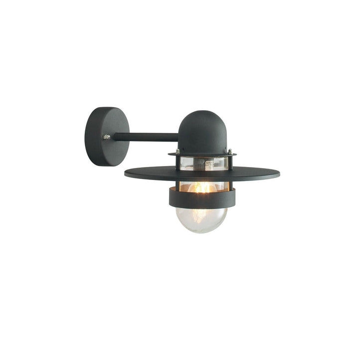 Bergen 270-Utebelysning vegg klassisk-Norlys-Svart-3185380-Lightup.no