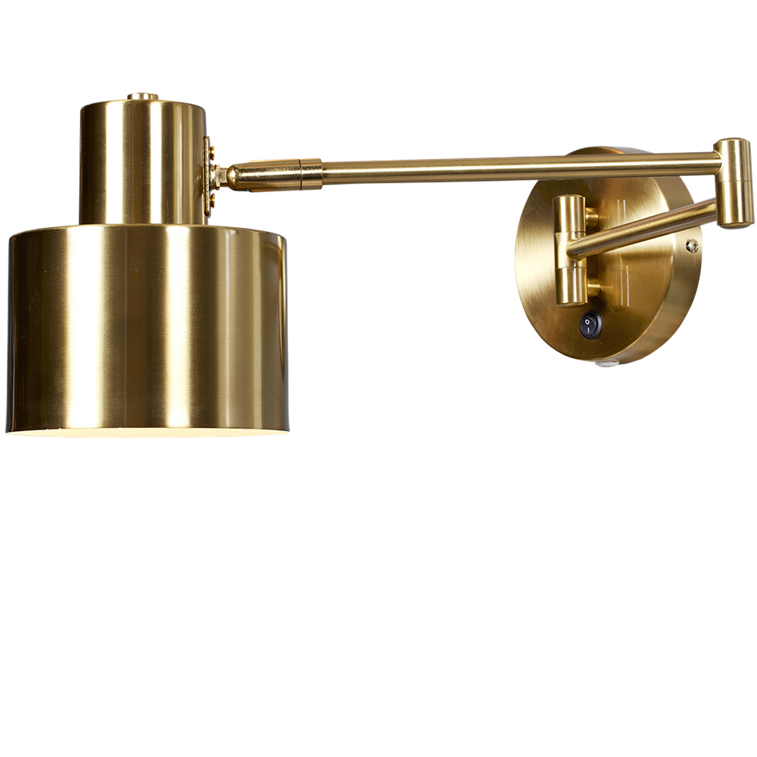 Beros vegglampe-Vegglamper-Ms - belysning-Messingfarget-9400000221-Lightup.no