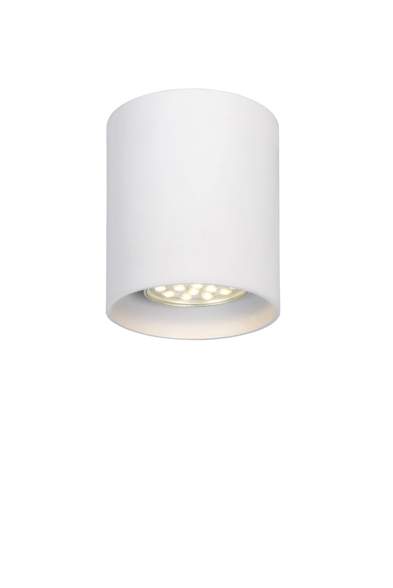 Bodi takspot round GU10-Taklamper-Lucide-Hvit-LC09100/01/31-Lightup.no