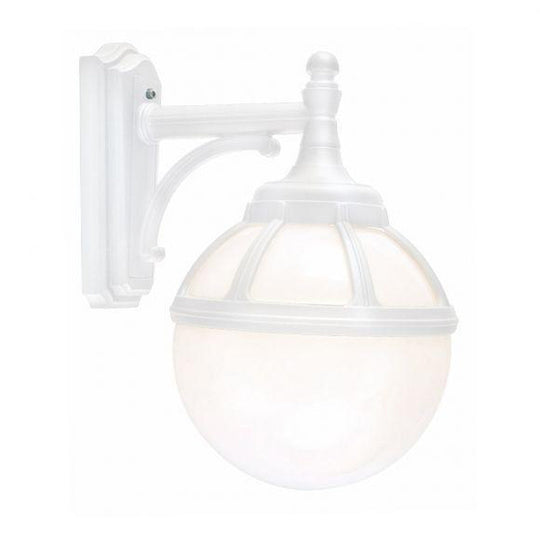 Bologna vegglampe-Utebelysning vegg klassisk-Norlys-Hvit / Opal glass-3185187-Lightup.no