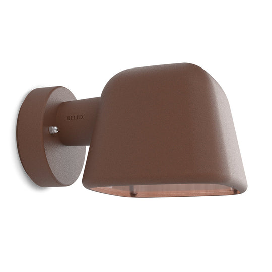 Boo vegglampe utendørs IP44 E27-Utebelysning vegg opp og ned-Belid-Rust-7205154-Lightup.no