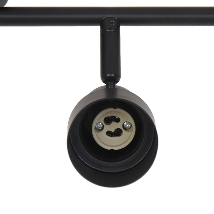 Boston taklampe med 4 spotter-Taklamper-Nordlux-Svart-2512380103-Lightup.no