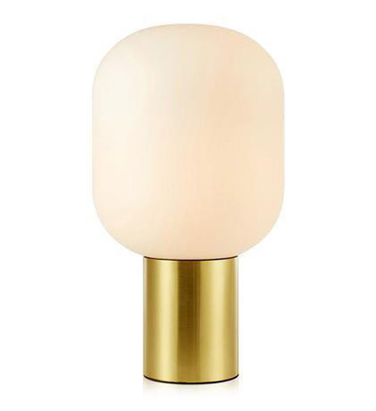 Brooklyn bordlampe messing/Opalhvit - Messing / Opal-Bordlamper-Marksløjd-Messing / Opal-Mrk-107868-Lightup.no