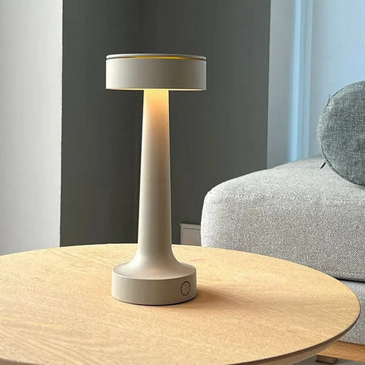 Buddy bærbar bordlampe oppladbar 4W 3000 Kelvin-Bordlamper-Antidark-Svart-2-398-1-02-Lightup.no