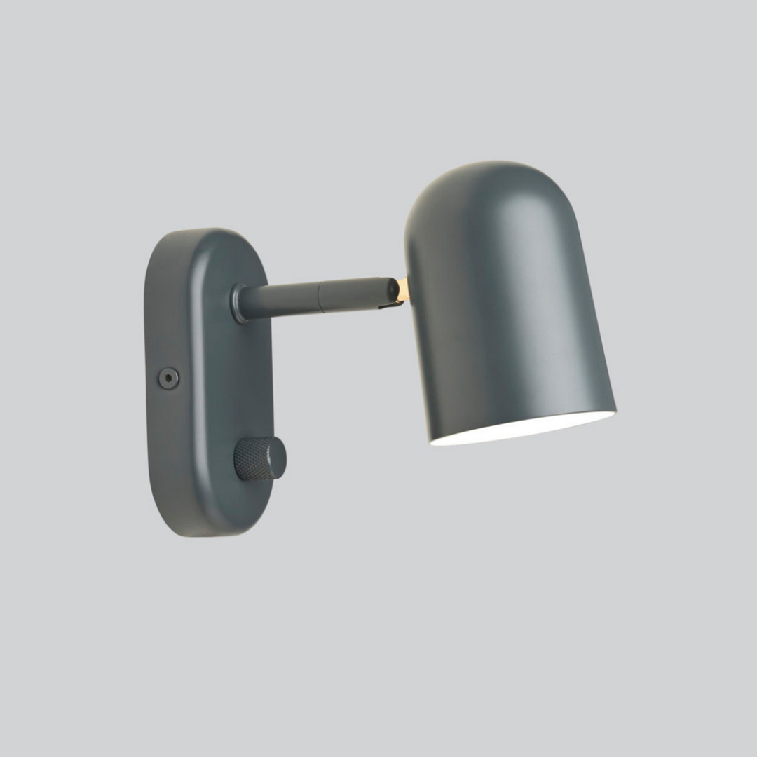 Buddy vegglampe-Vegglamper-Northern-Grå-NOn__221-Lightup.no