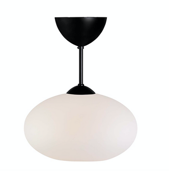 Bullo taklampe-Taklamper-Belid-Svart / opal-223507389-Lightup.no