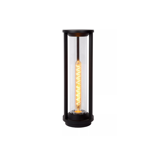 Cadix Pullert 50cm - Svart-Utebelysning pullert-Lucide-Svart-LC15804/50/30-Lightup.no