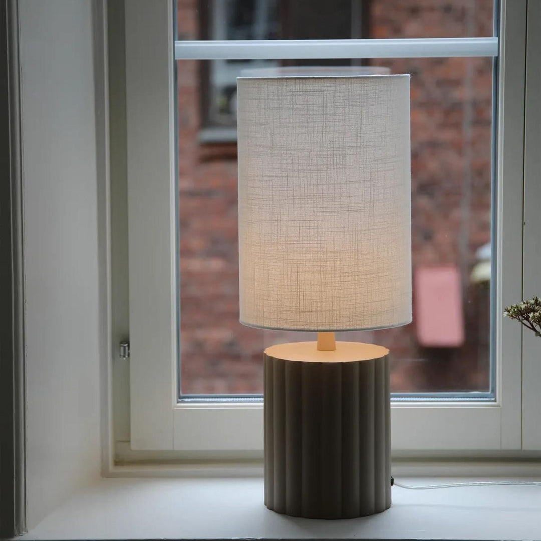 Can bordlampe-Bordlamper-Marksløjd-Hvit/grå-Mrk-108831-Lightup.no