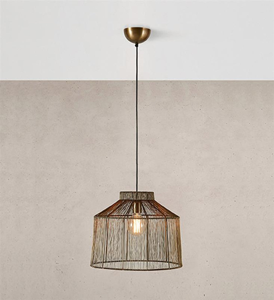 Capanna Takpendel-Takpendler-Marksløjd-Antikk Messing-Mrk-108667-Lightup.no