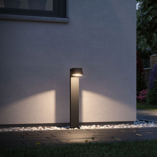 Capea pullert utendørs IP44 6W 3000 Kelvin 50 cm-Utebelysning pullert-Paulmann-Antrasitt-Pl-94454-Lightup.no