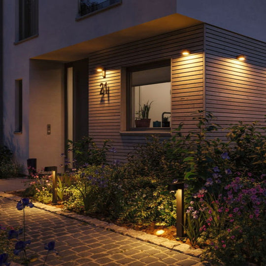 Capea vegglampe utendørs IP44 6W 2200 Kelvin-Utebelysning vegg opp og ned-Paulmann-Antrasitt-Pl-94713-Lightup.no