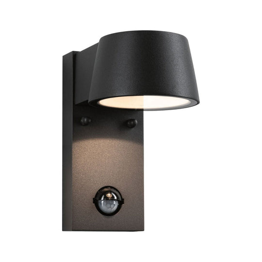 Capea vegglampe utendørs IP44 6W 3000 Kelvin - Sensor-Utebelysning vegg opp og ned-Paulmann-Antrasitt-Pl-94453-Lightup.no