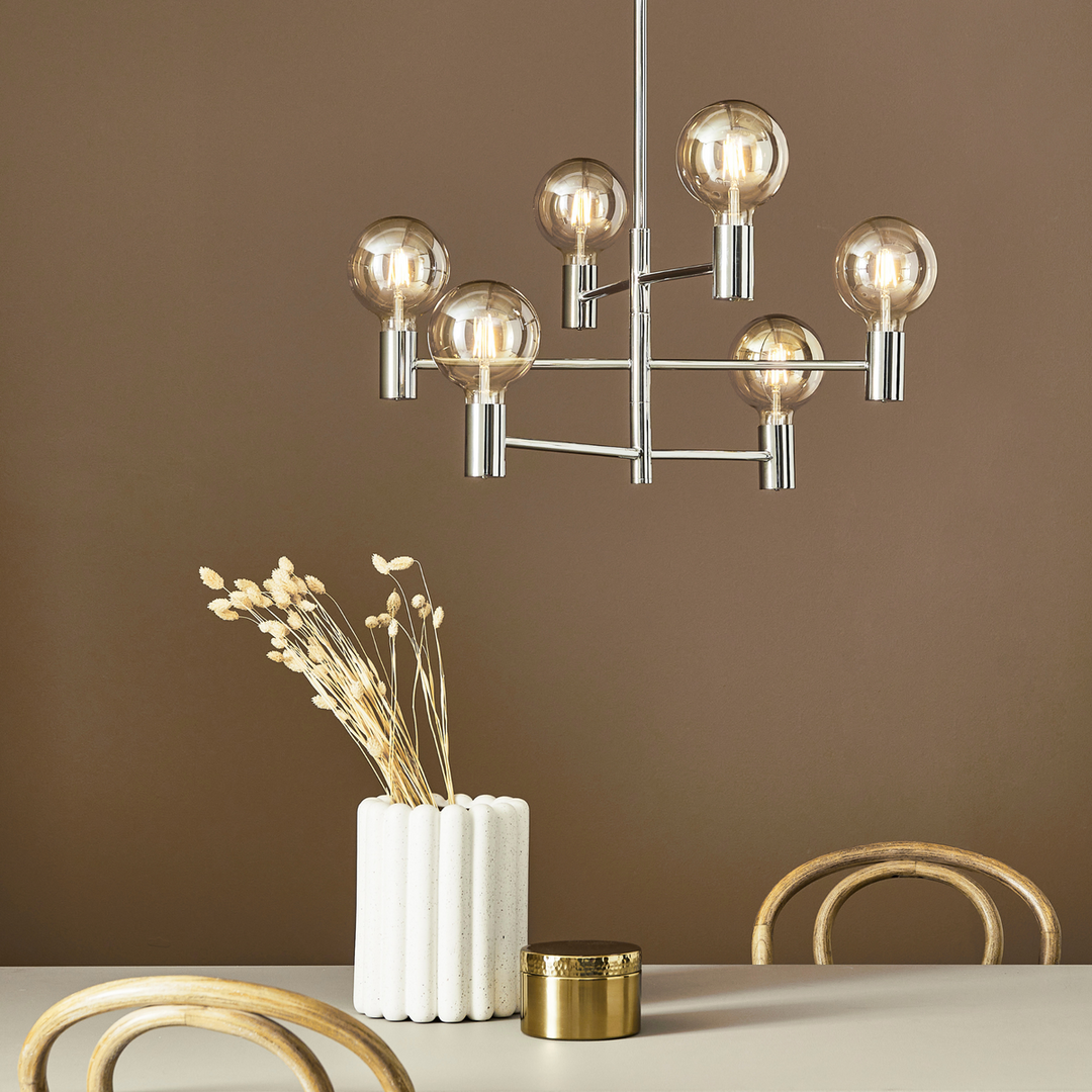 Capital pendel - Krom - Krom-Takpendler-Marksløjd-Krom-Mrk-106419-Lightup.no