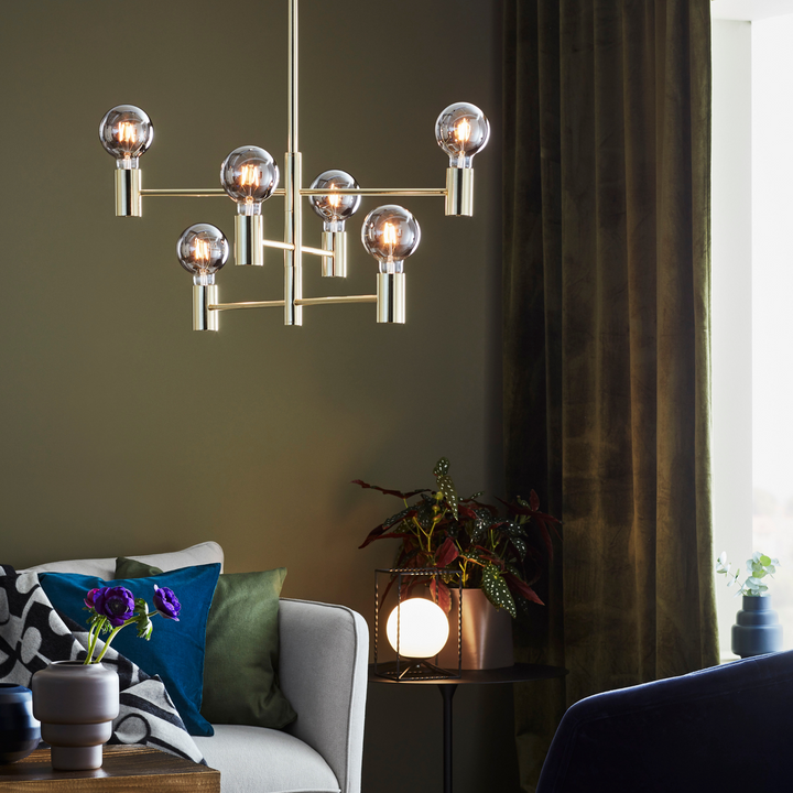 Capital pendel - Messing - Messing-Takpendler-Marksløjd-Messing-Mrk-106418-Lightup.no