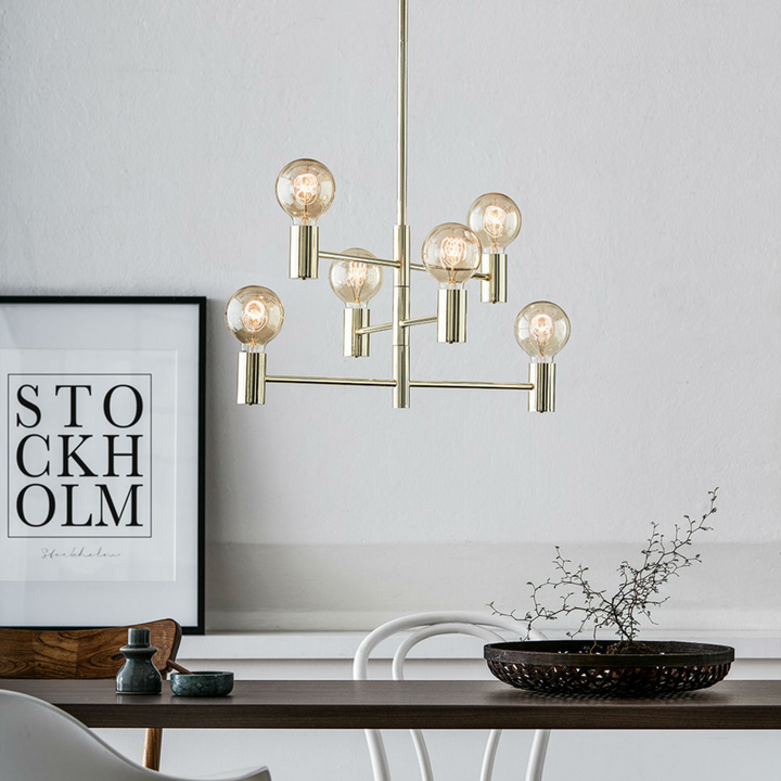 Capital pendel - Messing - Messing-Takpendler-Marksløjd-Messing-Mrk-106418-Lightup.no