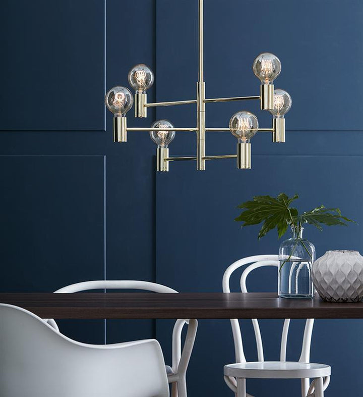 Capital pendel - Messing - Messing-Takpendler-Marksløjd-Messing-Mrk-106418-Lightup.no