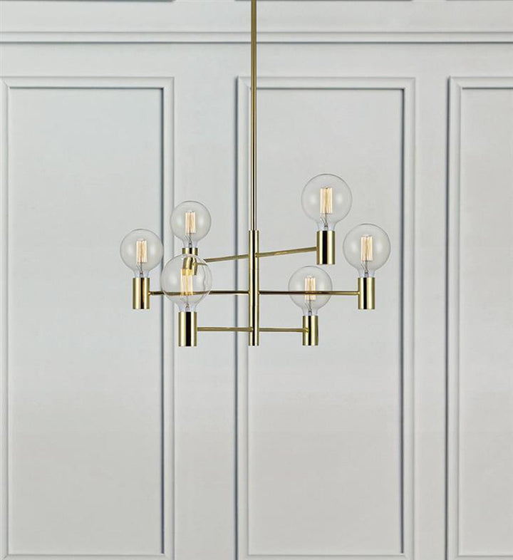 Capital pendel - Messing - Messing-Takpendler-Marksløjd-Messing-Mrk-106418-Lightup.no