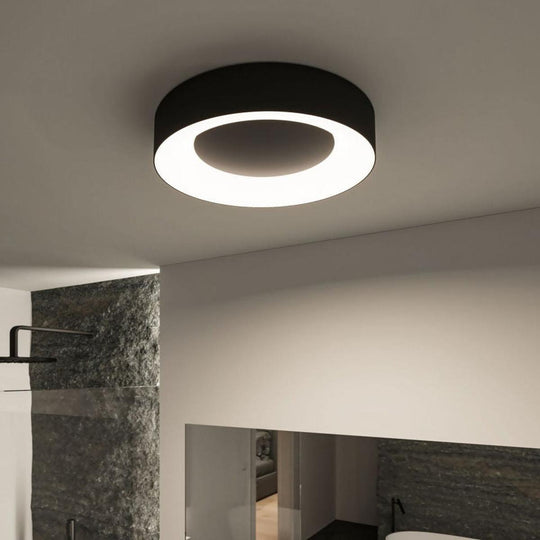 Casca taklampe 40 cm 23W IP44 3000-6500 Kelvin 2100 lumen- 3-step moodmaker-Taklamper-Paulmann-Svart-Pl-71097-Lightup.no