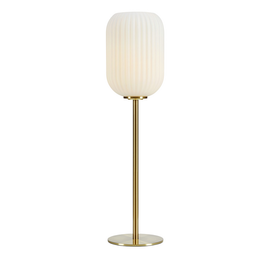 Cava bordlampe-Bordlamper-Marksløjd-Messing / Opal-Mrk-108251-Lightup.no